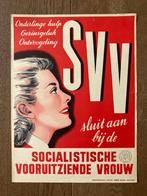 Affiche - SVV - jaren 50/60, Reclame, Ophalen of Verzenden
