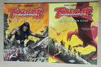 Trigië: nrs 6 + 8 (1994), Gelezen, Don Lawrence, Mike Butterworth, Ophalen of Verzenden, Meerdere stripboeken