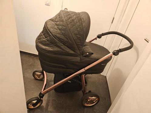 Bebecar Vpack 3 in 1 Zwart/Rosé. Zeer goede staat, Kinderen en Baby's, Kinderwagens en Combinaties, Zo goed als nieuw, Kinderwagen