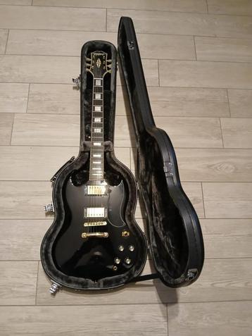 Epiphone SG Custom Ebony incl.koffer beschikbaar voor biedingen