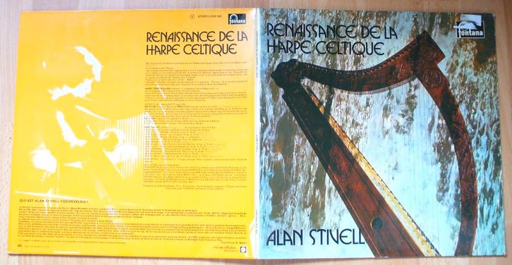 LP ALAN STIVELL RENAISSANCE DE LA HARPE CELTIQUE, Cd's en Dvd's, Vinyl | Pop, Zo goed als nieuw, 1960 tot 1980, 12 inch, Ophalen of Verzenden