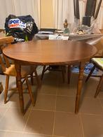 Table ronde & 4 chaises, Ophalen, Zo goed als nieuw