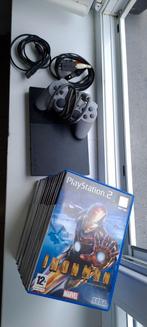 PlayStation 2 silm avec 15 jeux manette câbles à saisir ️️↙️, Games en Spelcomputers, Spelcomputers | Sony PlayStation 2, Ophalen