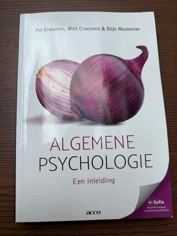 Algemene psychologie, een inleiding beschikbaar voor biedingen