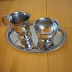 Decoratief schaaltje met suikerpot en melkkannetje, Antiek en Kunst, Ophalen