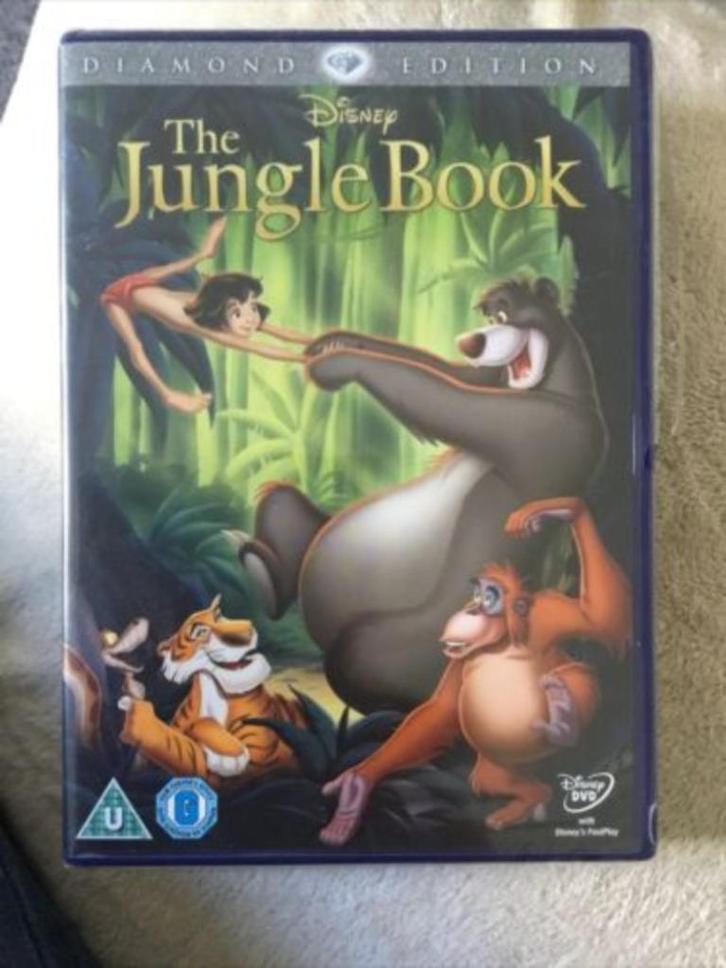 Walt Disney - THE JUNGLE BOOK  - DVD Diamond Edition 2 disc, Cd's en Dvd's, Dvd's | Tekenfilms en Animatie, Zo goed als nieuw