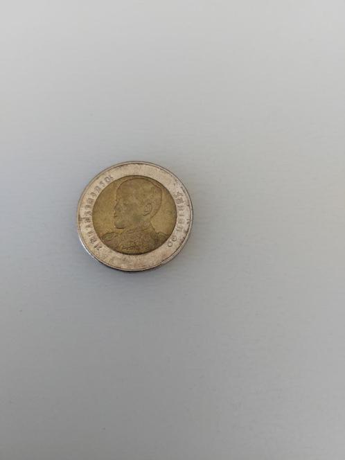 10 Thaise baht munten, Postzegels en Munten, Munten | Azië, Losse munt, Centraal-Azië, Ophalen of Verzenden