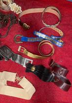 Ceintures fantaisie femme (M/L) - lot de 7 ou séparées, Envoi, Utilisé