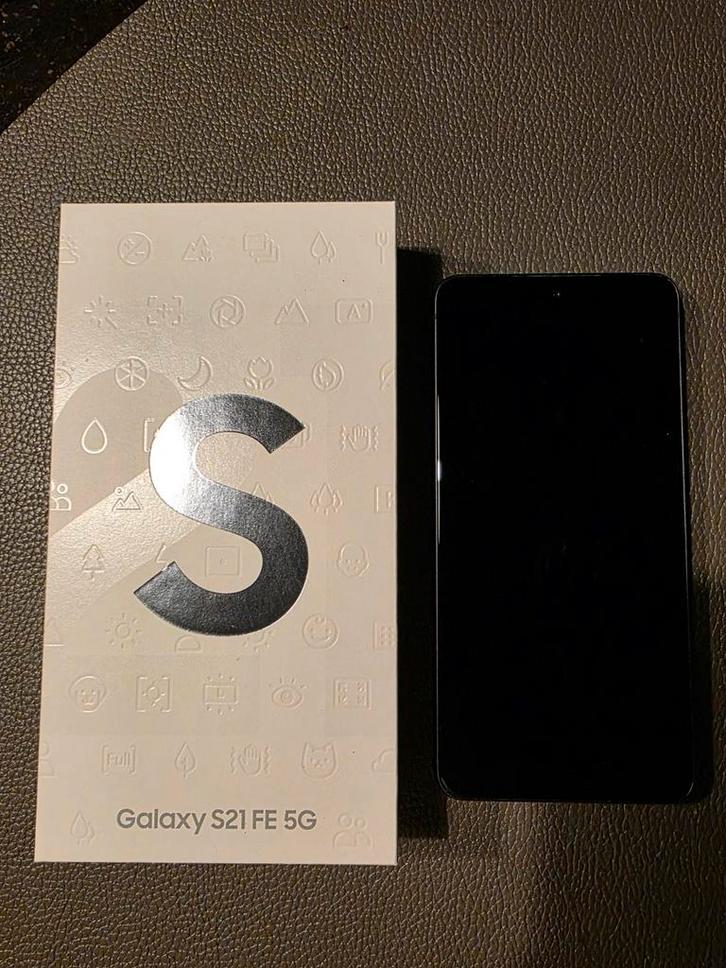 Samsung S21FE 5G 128GB, Telecommunicatie, Mobiele telefoons | Samsung, Zo goed als nieuw, Galaxy S21, 128 GB, Touchscreen, Zwart