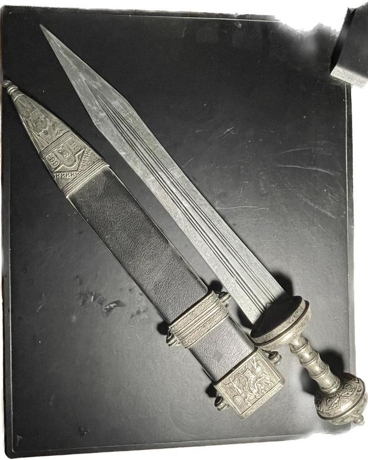 Decoratieve romeinse dolk (mainz- gladius), Verzamelen, Militaria | Algemeen, Ophalen