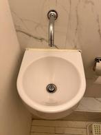 Duravit arhitec handwastafel en Hans grohe kraan, Doe-het-zelf en Bouw, Sanitair, Ophalen, Gebruikt, Chroom, Wastafel
