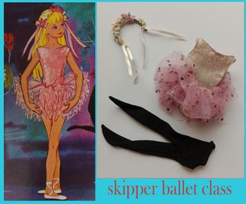 vintage barbie - skipper ballet class
