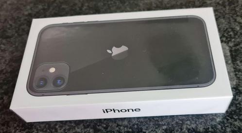 iPhone 11 64GB zwart - NIEUW, Telecommunicatie, Mobiele telefoons | Apple iPhone, Nieuw, 64 GB, Zonder abonnement, iPhone 11, Zwart