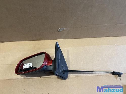 GOLF 4 Links rood LC3X Spiegel buitenspiegel handmatig, Auto-onderdelen, Spiegels, Volkswagen, Gebruikt