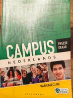 Campus Nederlands tweede graad Vademecum, Boeken, Studieboeken en Cursussen, Ophalen of Verzenden, Zo goed als nieuw