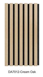 Akoestisch Paneel HOUTFINEER 2700 x 600 x 21 mm Crème Eik, Ophalen of Verzenden, Nieuw, Hout, 20 tot 50 mm