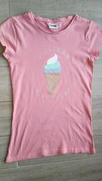 T-shirt rose - Bizzy - Taille 176 (comme Neuf !), Comme neuf, Fille, Chemise ou À manches longues, Enlèvement ou Envoi