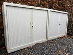 2 metalen kasten, Huis en Inrichting, Kasten | Roldeurkasten en Archiefkasten, Ophalen, Gebruikt, 100 tot 150 cm, 100 tot 150 cm