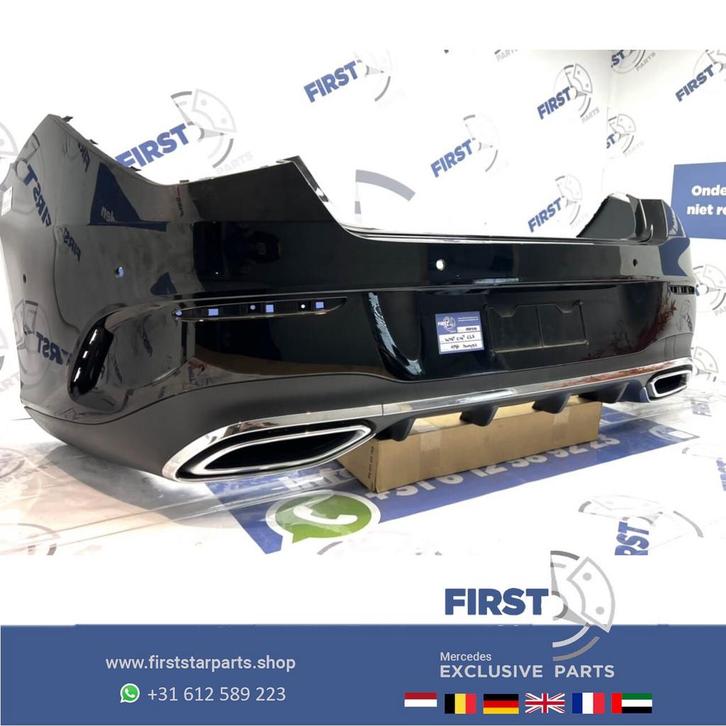 W118 C118 AMG Achterbumper + diffuser Mercedes CLA Klasse 20, Auto-onderdelen, Carrosserie, Bumper, Mercedes-Benz, Achter, Gebruikt