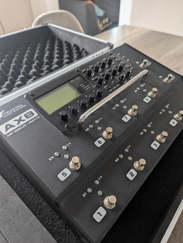 Fractal Audio AX8 (+flightcase), Muziek en Instrumenten, Effecten, Gebruikt, Chorus, Delay of Echo, Distortion, Overdrive of Fuzz
