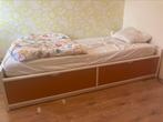 Ikea-bed 90x200cm, Huis en Inrichting, Slaapkamer | Bedden, Ophalen, Gebruikt