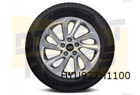 Hyundai Tucson Tucson (TL) velg alu. (7J x 17") "Turbine" (9, Auto-onderdelen, Banden en Velgen, Band(en), 17 inch, Personenwagen