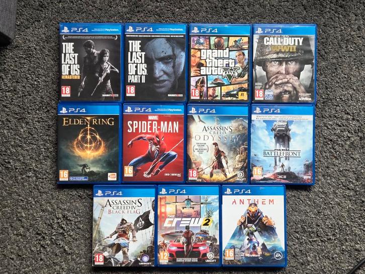 Playstation 4 games, Games en Spelcomputers, Spelcomputers | Sony PlayStation 4, Ophalen