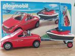 Playmobil 5133 Cabrio met aanhangwagen en jetski, Kinderen en Baby's, Speelgoed | Playmobil, Complete set, Ophalen of Verzenden