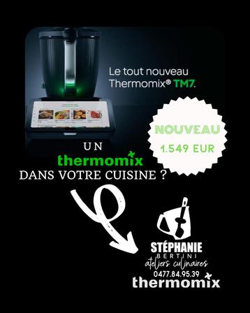 Thermomix (Bimby) TM7 Belgique | Robot de cuisine, Neuf, Résiste au lave-vaisselle, 4 litres ou plus, 3 vitesses ou plus