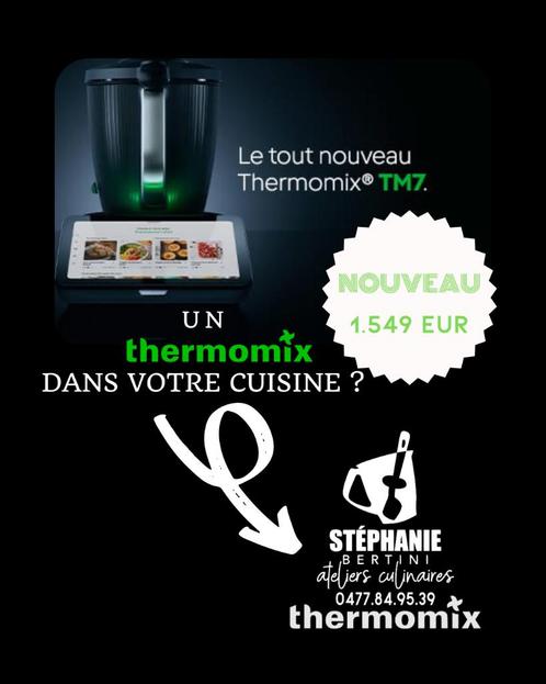 Thermomix (Bimby) TM7 Belgique | Robot de cuisine, Elektronische apparatuur, Keukenmixers, Nieuw, 4 liter of meer, 3 snelheden of meer