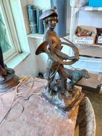 beeld in brons, Antiek en Kunst, Ophalen