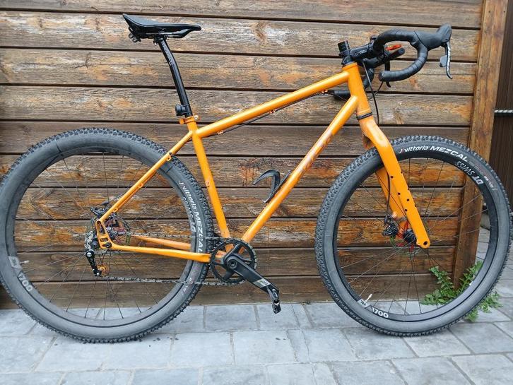 Salsa fargo stalen gravelbike, Fietsen en Brommers, Fietsen | Heren | Herenfietsen, Gebruikt, Overige merken, 57 tot 61 cm, Ophalen