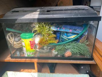 Aquarium en toebehoren beschikbaar voor biedingen