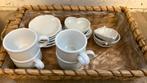 Tasjes en bordjes voor aperitiefhapjes, Antiek en Kunst, Antiek | Servies compleet, Ophalen