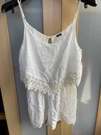 Mooie witte zomerse jumpsuit S Calzedonia, Kleding | Dames, Jumpsuits, Ophalen of Verzenden, Zo goed als nieuw