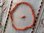 Te koop echt bloedkoraal ketting en hanger met bloedkoraal, Ophalen