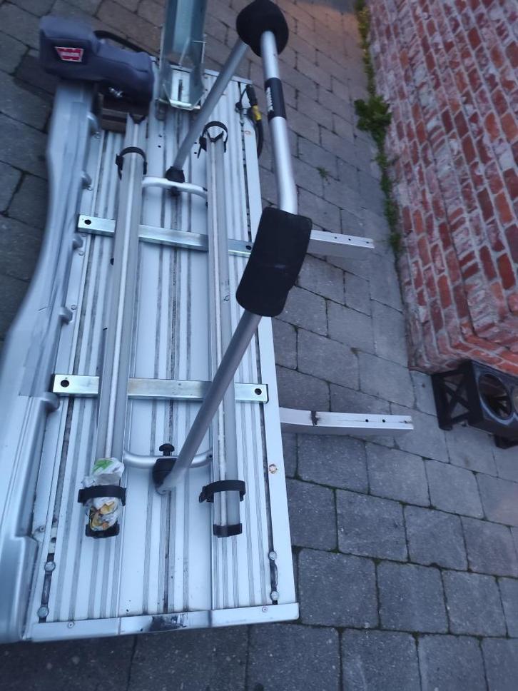 scooterdrager met elektrische lier WARN 2000camper/mobilhome, Auto diversen, Overige Auto diversen, Ophalen