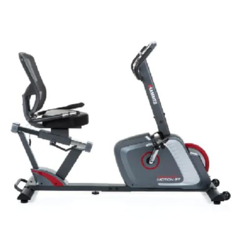 Hammer Comfort Motion BT Recumbent Bike | Lig Fiets, Sport en Fitness, Fitnessmaterialen, Zo goed als nieuw, Armen, Benen, Borst