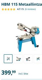 Hbm metaal lintzaagmachine NIEUW IN DE VERPAKKING, Doe-het-zelf en Bouw, Gereedschap | Zaagmachines, Ophalen, Nieuw
