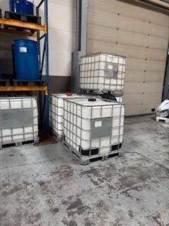 IBC 1000 liter, Jardin & Terrasse, Barils de pluie, Utilisé, Métal, 150 litres ou plus, Enlèvement