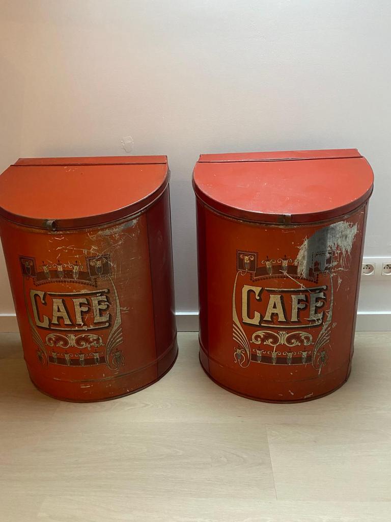 Koffiebus groot, Ophalen