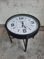 Bijzettafel klok, Ophalen, Minder dan 55 cm, Rond, Zo goed als nieuw