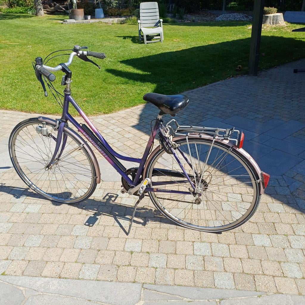 Studentenfiets .damesfiets, Ophalen