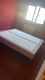 Boxspring 180/200 Espevar zonder hoofding of matras, Beige, Enlèvement, Utilisé, 180 cm