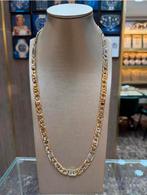 18KT Goud - 96 Gram - Ketting - ROLLIE - Herenketting, Handtassen en Accessoires, Kettingen, Ophalen, Zo goed als nieuw, Wit, Goud