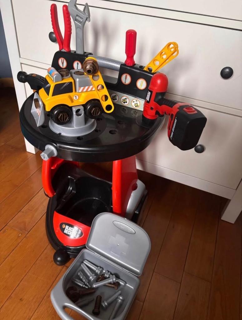 Chariot établi enfant Black&Decker, Enlèvement, Comme neuf