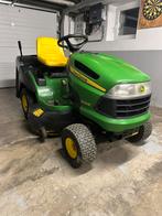 Tracteur tondeuse John Deere X130R hydrostatique, Enlèvement, Comme neuf, Bac de ramassage