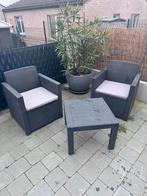 Lounge 2 personen, Tuin en Terras, Tuinsets en Loungesets, Ophalen, Zo goed als nieuw