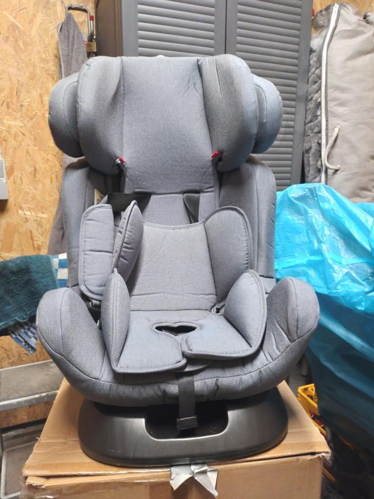 Autostoel grijs, Kinderen en Baby's, 0 t/m 18 kg, Ophalen, Overige merken, Gebruikt
