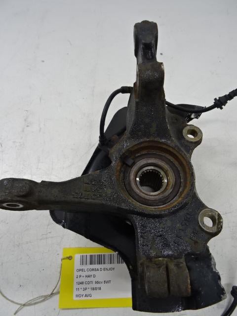 WIELNAAF LINKS VOOR Opel Corsa D (01-2006/12-2014), Auto-onderdelen, Remmen en Aandrijving, Opel, Gebruikt